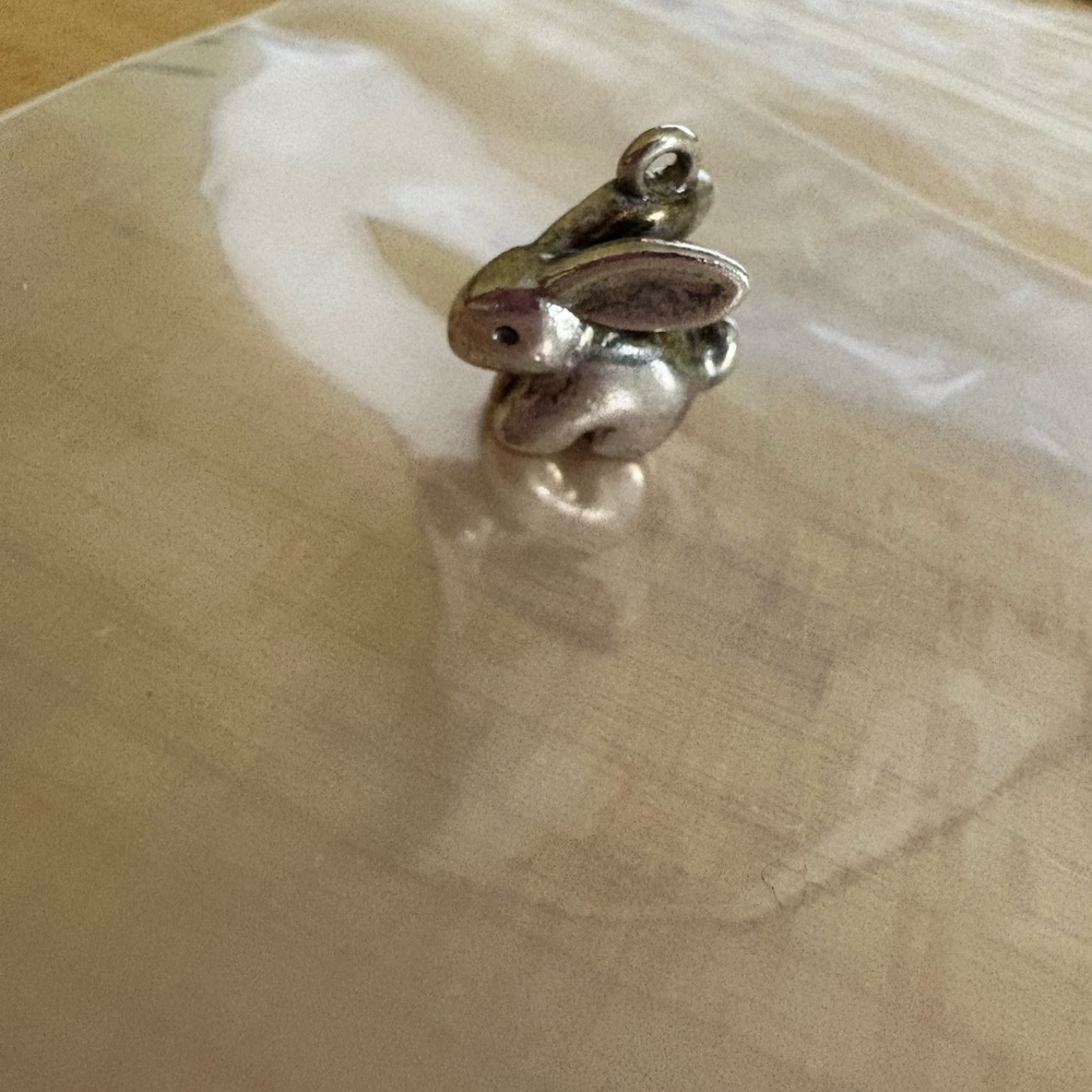 Silver Bunny Charm from James Avery